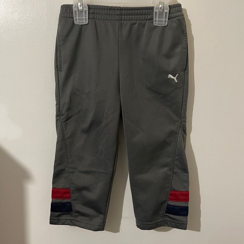 Puma Toddler Boys Gray Athletic Pants size 24m